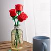 Kompatybilny zestaw klocków Lego Eternal Flower Valentine's Day & Teacher's Day Rose Puzzle Building Toy