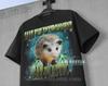 Save Environment, Eat Plastic Retro T-Shirt, Funny Possum Shirt, Sarcastic Sayings Shirt, Vintage 90s Gag Shirt, Funny Rat, Meme Unisex Tee