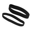 2PCS Lens Zoom Grip Rubber Ring Replacement Part Lens Grip Rubber Circle for 17 To 55mm Lens