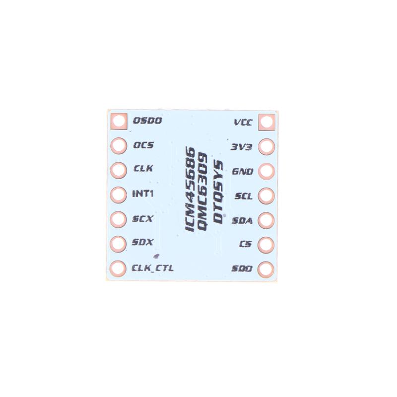 

Модуль Abuo-Icm-45686 + Qmc6309, зроблений для трекерів SlimeVR та Smol Slime для DIY-проєкту білий