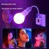 RGB Colorful Dimming E27 LED Bulb with Remote Control and Memory