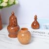 Natuurlijk Houten Tandenstokerhouder Met Stofdicht Deksel Vintage Houtnerf Design Voor Huis Keuken Eettafel Decor
