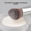 New single small iron triangle brightening concealer brush eye smudge makeup artifact soft bristles