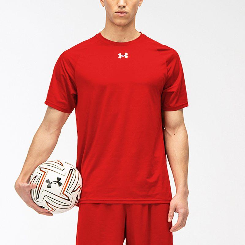 Under Armour T Shirt Unisex Red 21500528-600