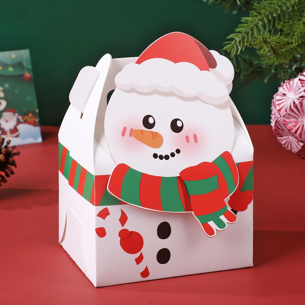 Christmas Cartoon Hand-held Gift Box, Christmas Eve  Packaging Box