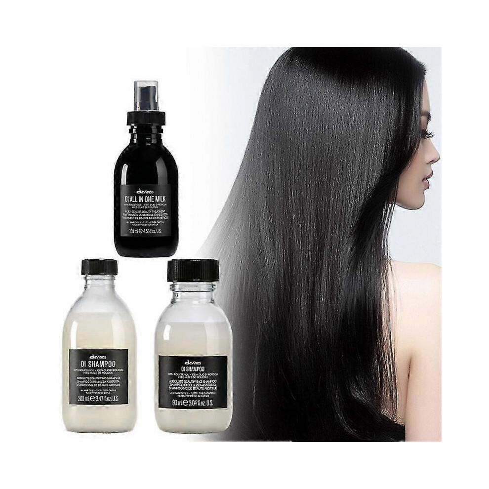 (135ml)3-in-1 Haarpflegespray mit Milchextrakt für Anti-Frizz und intensive Pflege von trockenem, geschädigtem Haar