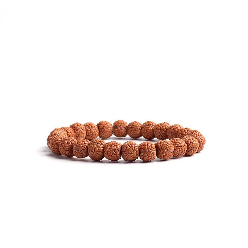 Bracelets Nature Vajra Bodhi pour Femmes Hommes Méditation Mala Bracelets Perles de Cristal Bijoux Prière Chakras Bouddhisme Tibétain Bracelet brown