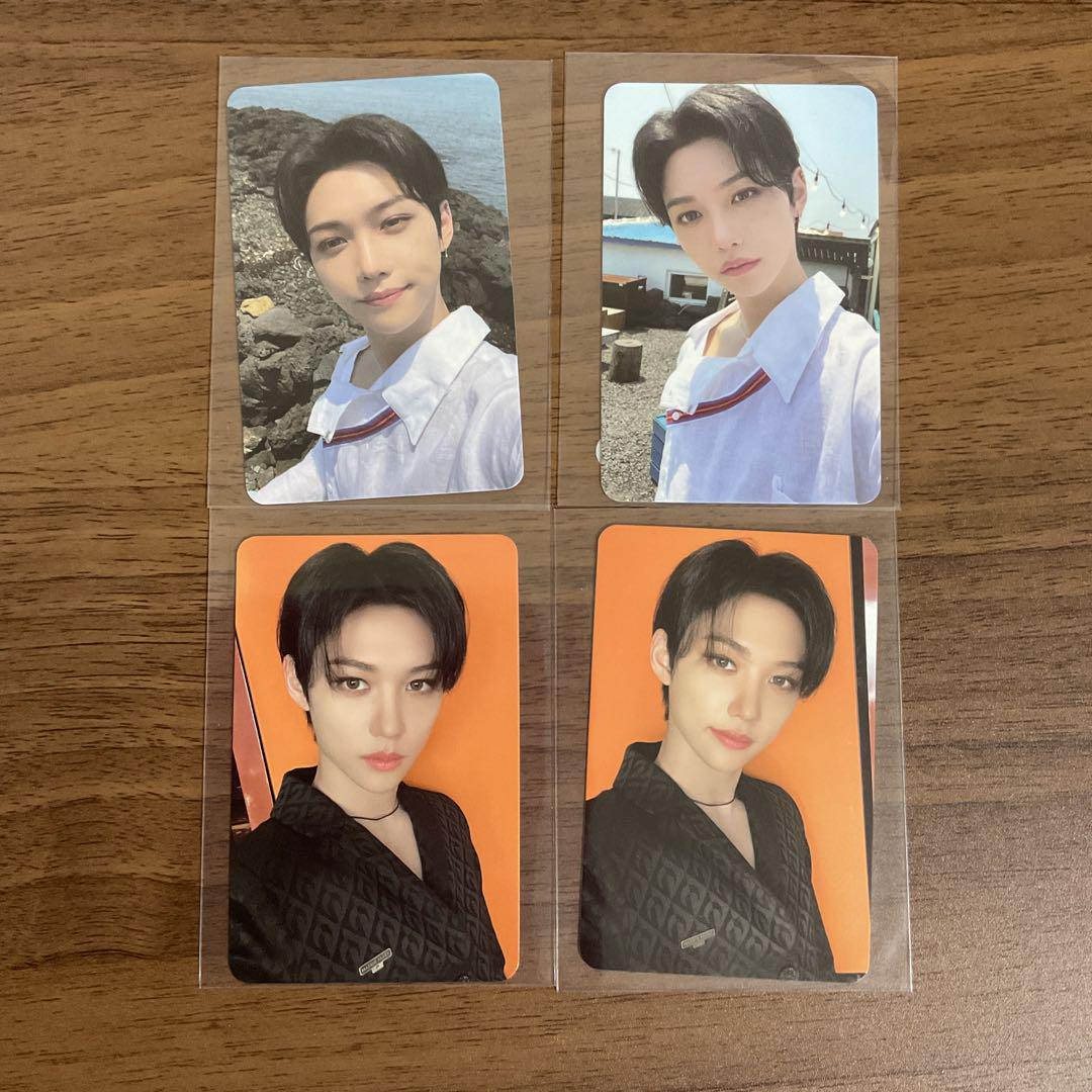 

[USED] Stray Kids JEJU Exhibition Trading Cards Felix 4-Piece Set