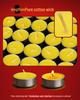 Ghee Lotus Lamp for Buddha Offering - Available in 1.5 to 24 Hour Durations