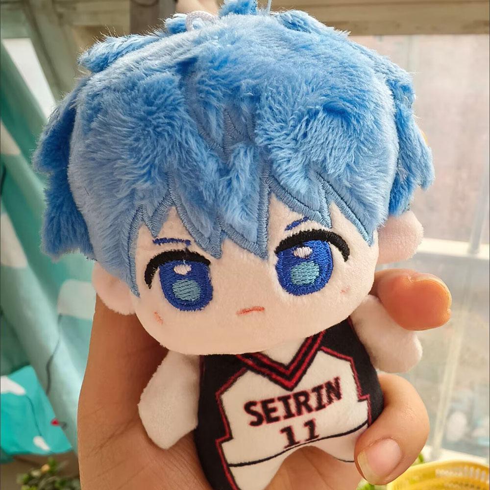 10cm Sleutelhanger Kuroko Tetsuya Pluche Pop Speelgoed Tas Accessoires Basketbal Tetsuya Pluche Speelgoed Hanger Poppen Halloween Kerstcadeau 10cm gray