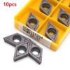 Precise Cutting with 10pcs DCMT11T304 Carbide Inserts for Lathe Milling