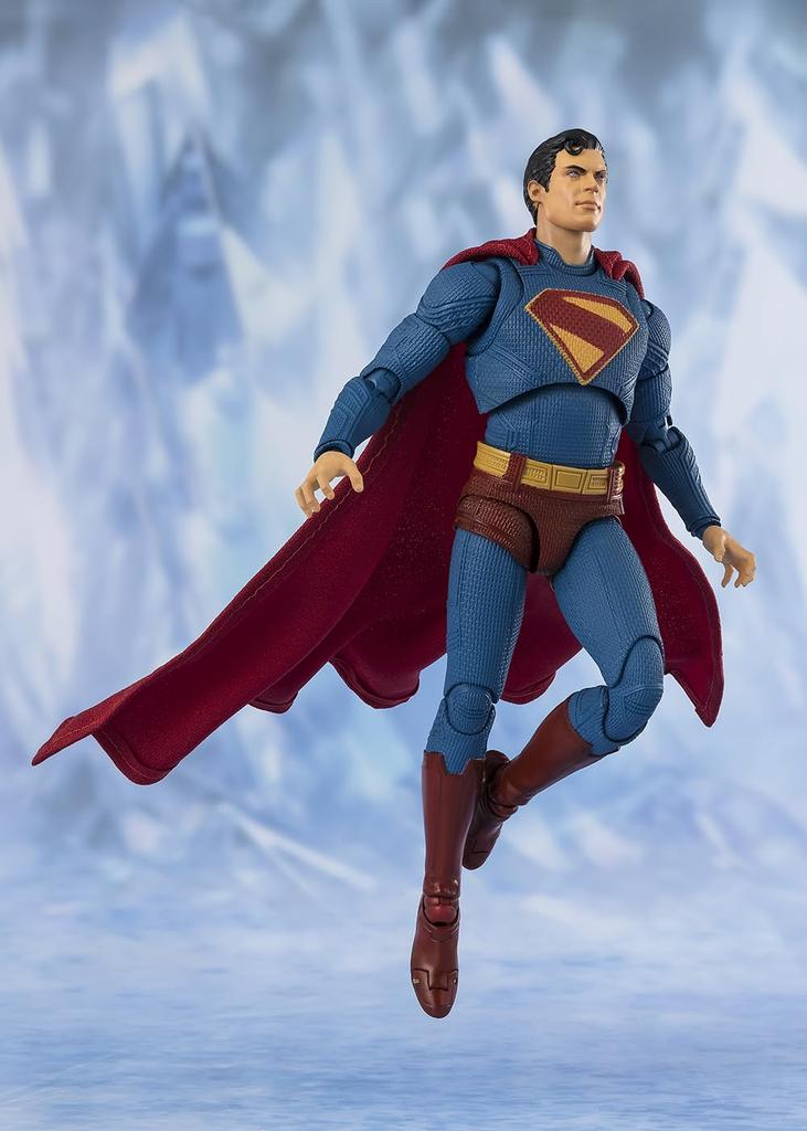 TAMASHII NATIONS Superman Aproximadamente 165mm PVC ABS Tecido Pintado Figura Articulada S.H.Figuarts (Super homen) & &