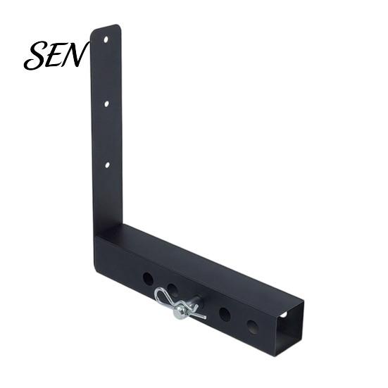 Heavy Duty Steel Bracket Slow Moving Vehicle Sign Bracket, Mounting for 2 Inch Receiver UTV Universal Utv Accessory Tractor, Safety Holder Off