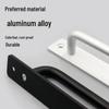 Adhesive Surface-Mounted Handles for Doors, Windows, and Sliding Cabinets - No Drilling Required