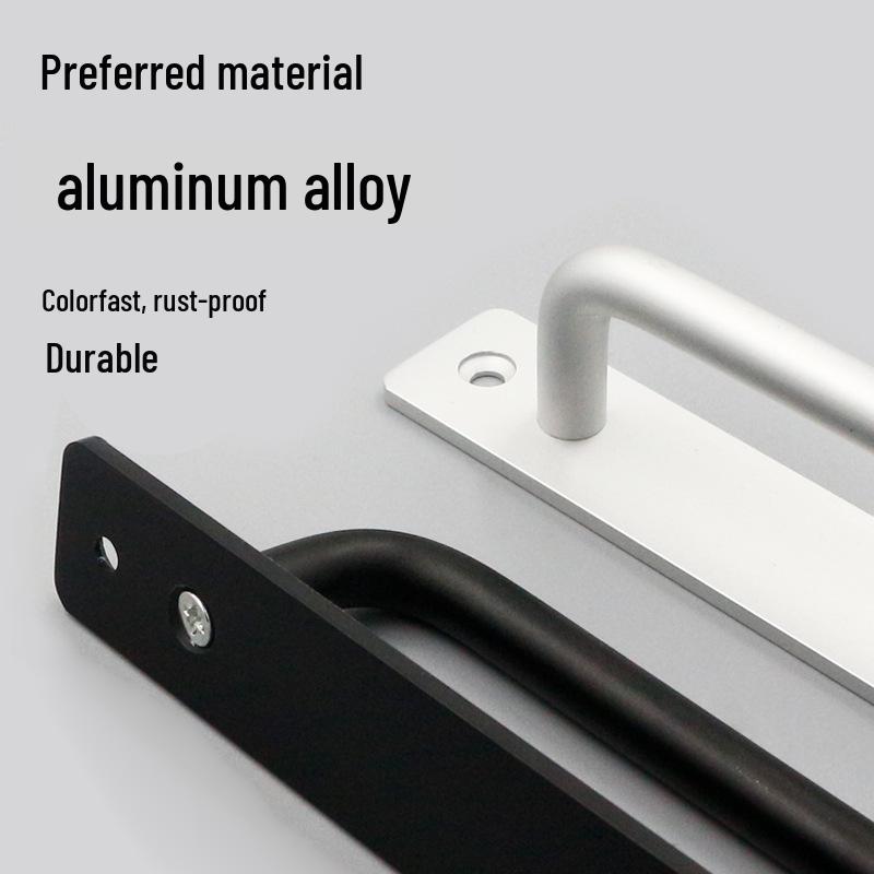 Adhesive Surface-Mounted Handles for Doors, Windows, and Sliding Cabinets - No Drilling Required