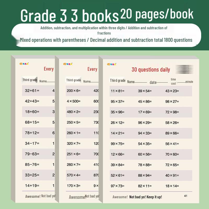 Libro di Esercizi Mentali di Matematica per la Prima Elementare: 30 Domande Giornaliere, Addizione e Sottrazione entro il 20.