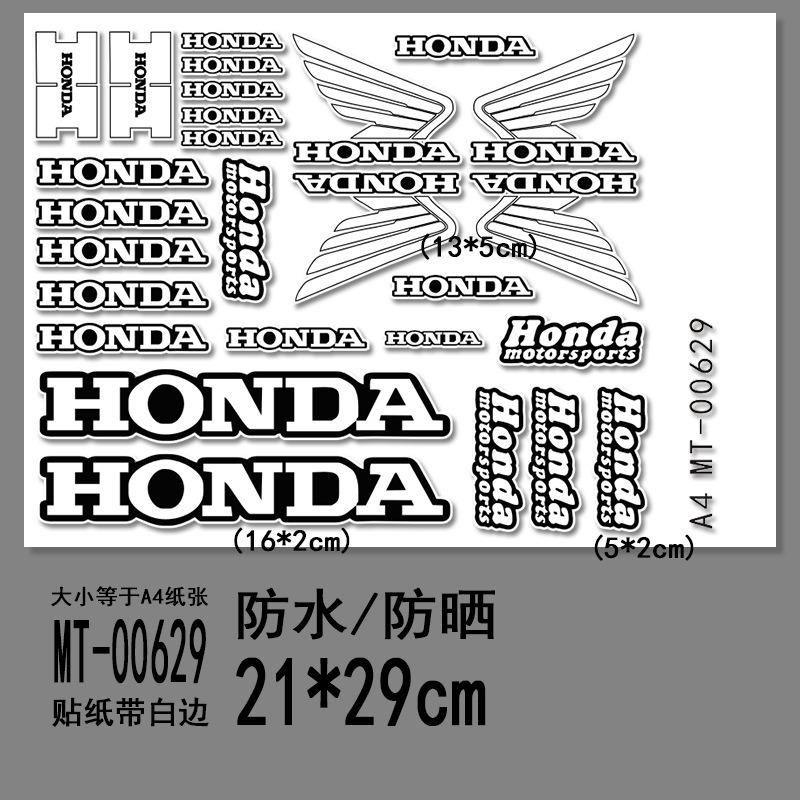 

Creative Reflective Sticker Motorcycle Racing Wings Logo Fuel Tank Decals for Honda HRC CBR CBR1000RR CBR650F CBR500R CBR250R