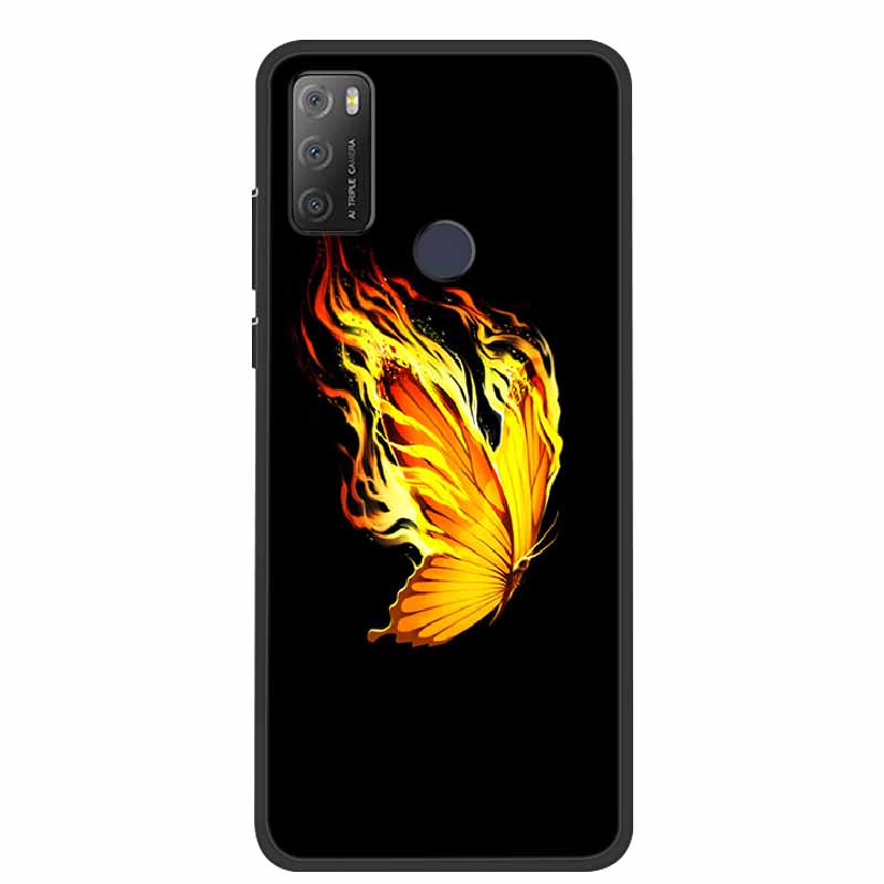 For Alcatel 1S 2021 Case Silicone Waterproof TPU Soft Phone Case For Alcatel 1S 1 S 2020 Capa Cartoon Coque Funda For 1SE 2020