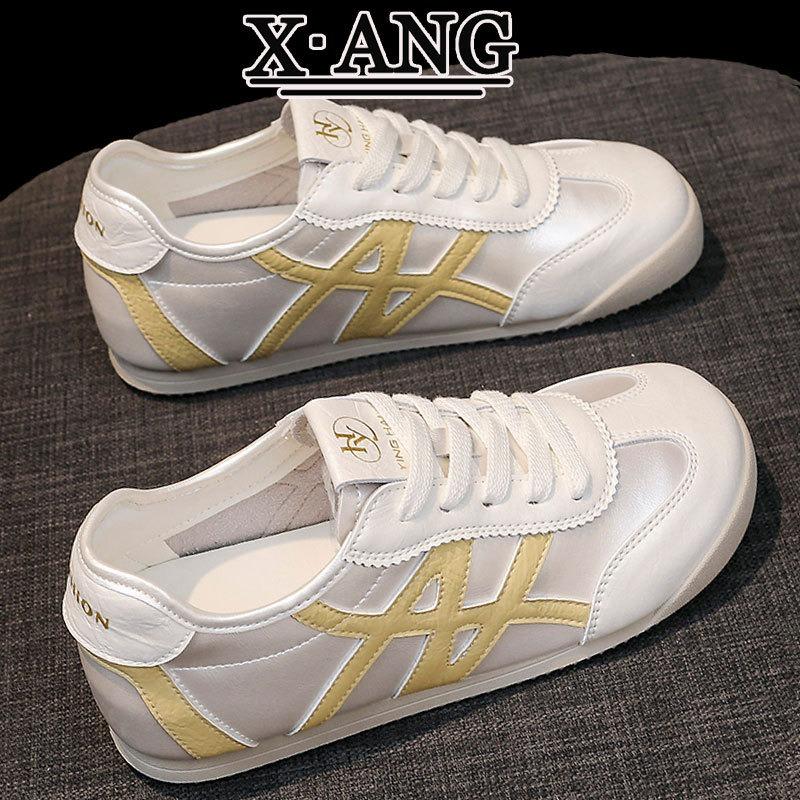 

Summer thin breathable leather women s shoes soft sole light white shoes new casual sports shoes 40