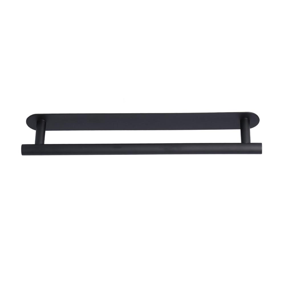 304 Stainless Steel Towel Rack Wall Mounted Towel Bar Space Saving Towel Hanger  Hotel