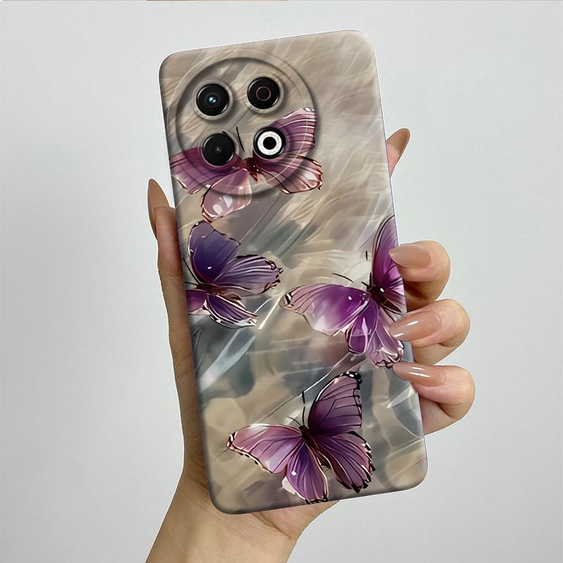 For Tecno Spark 30 Pro KL7 Phone Case 30Pro 4G Cover Soft Silicone Sweet Painted Shell Cartoon Funda Lovely Printed Casing Coque