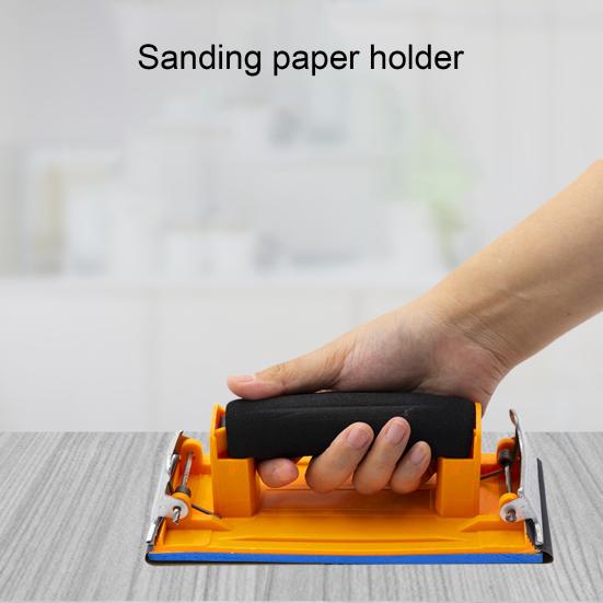 Handheld Wand Holzbearbeitung Schleifen Poliert Matte Papier Schleifpapier Halter Werkzeug