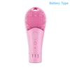 9 Gear Electric Ultrasonic Skin Sonic Scrubber Facial Brush Cleaner Spinning High Frequency Vibration Face Silicone Rechargeable