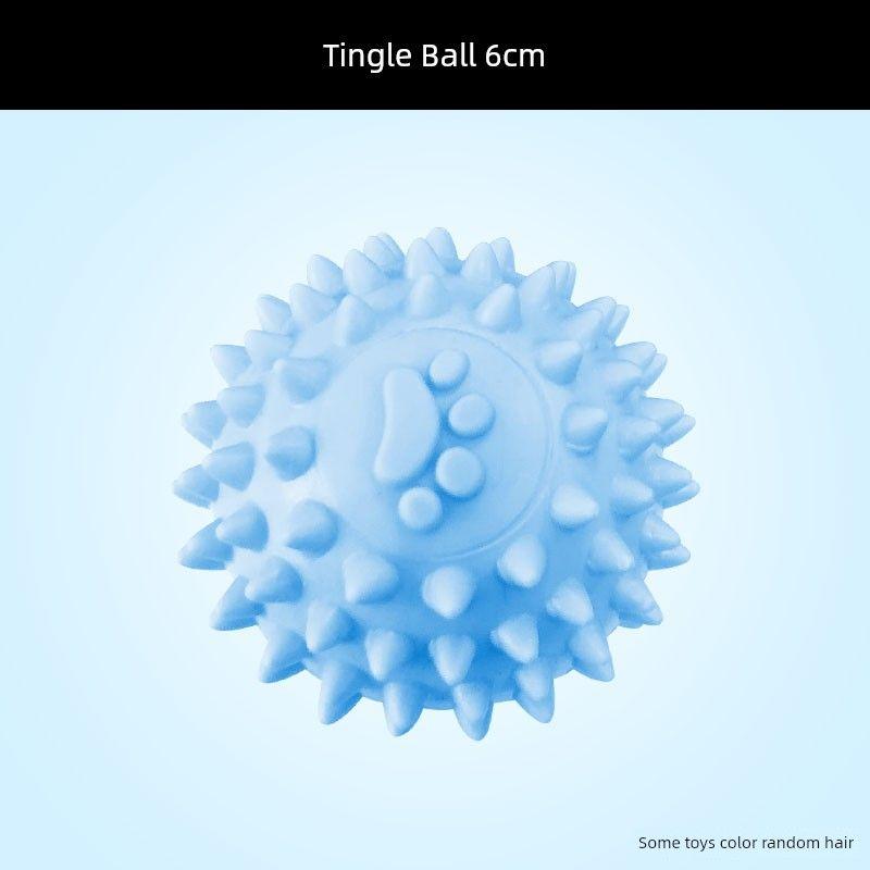 

Big Dog Toy Bone Cleaning Tartar Molar Bite-Resistant Medium Dog Corgi Bichon Relieving Stuffy Artifact Pet Supplies Barbed ball