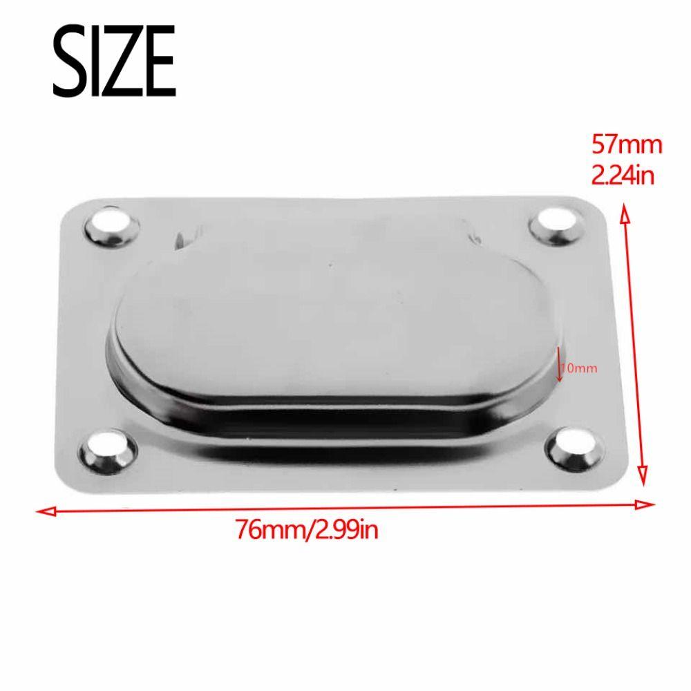 Stainless Steel Recessed Fasteners Marine Grade Lockable Hold Down Clamp  Deck Hatches