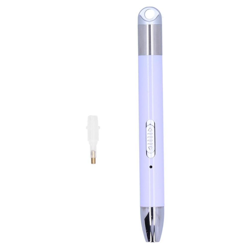 

USB Rechargeable Diamond Painting Pen Luminous Point Single Diamond Tip Lighting Pen Round Drill Head Drill Pen Art Accessories фиолетовый