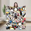Cute Pingu Penguin Blankets Quality Warm Throw Blanket Spring Decorative Living Room Fashion Bedspread