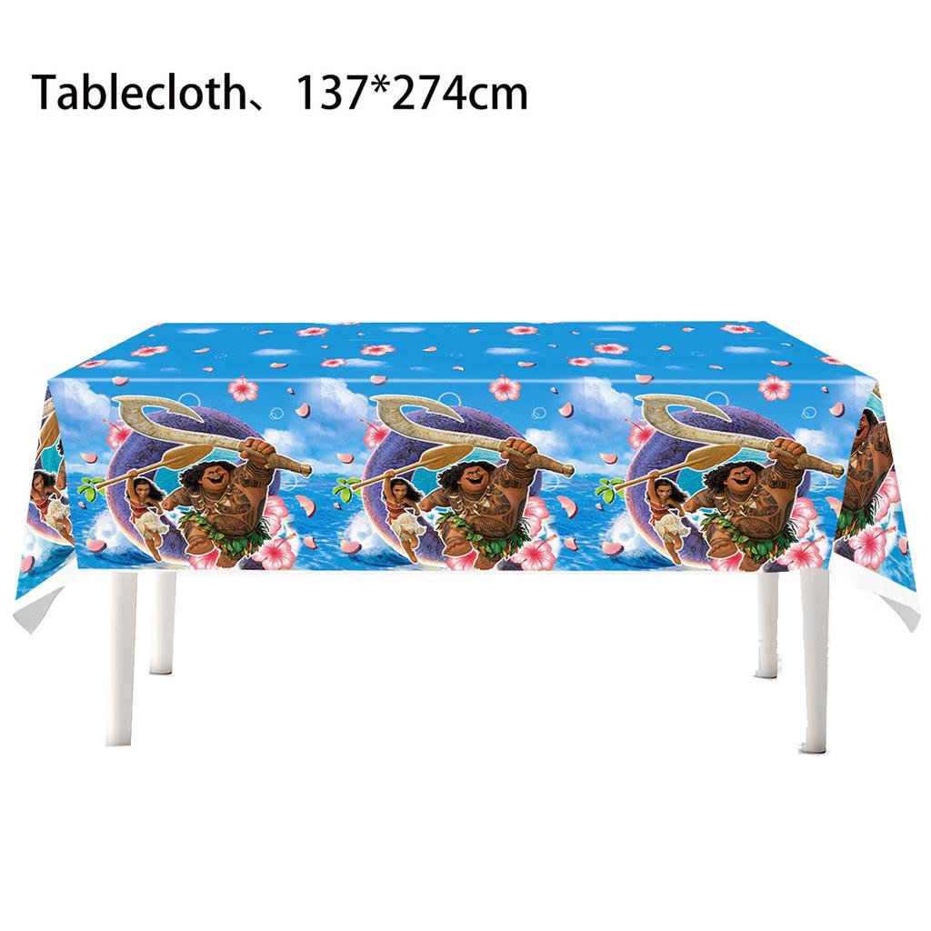 Moana Theme Birthday Party Decoration Tableware Balloons Cup Plate Banner Kid Girls Baby Shower Supplies Christmas Gifts 2 Round Sensory Compression