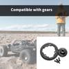 Hardened Steel 46T 23T Gear Set Compatible With Multiple RC Models For Enhanced Power Transmission Efficiency