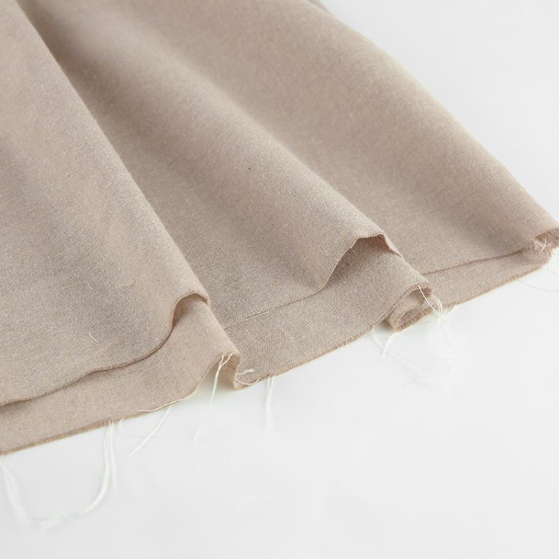 Summer Khaki Linen Dress Women Elegant Spaghetti Strap A-Line Loose Dresses Fashion Ruched Lace-Up Sexy Mini Dresses