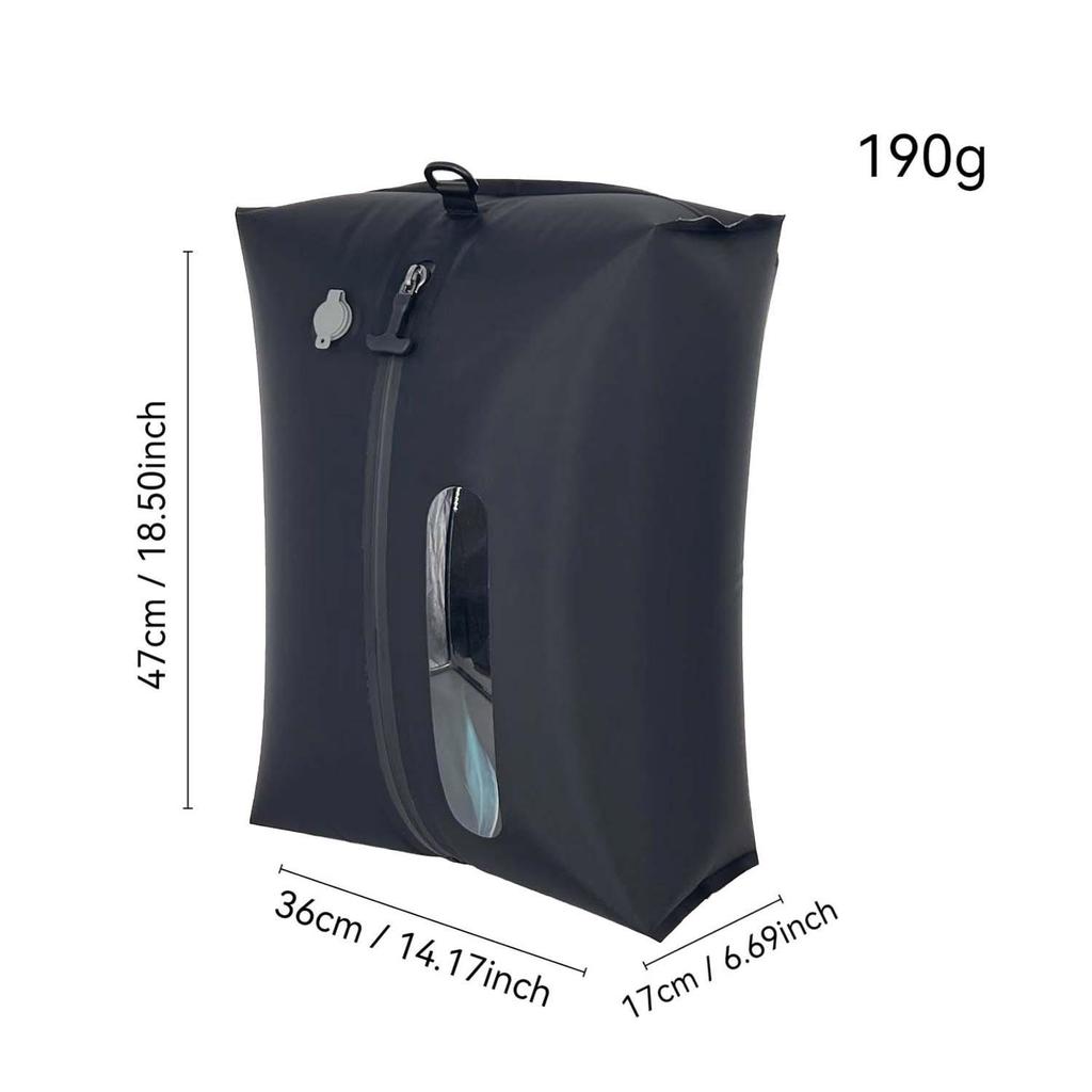 28L Waterproof Vacuum Compression Bag with Electric Pump for Travel and Luggage Storage