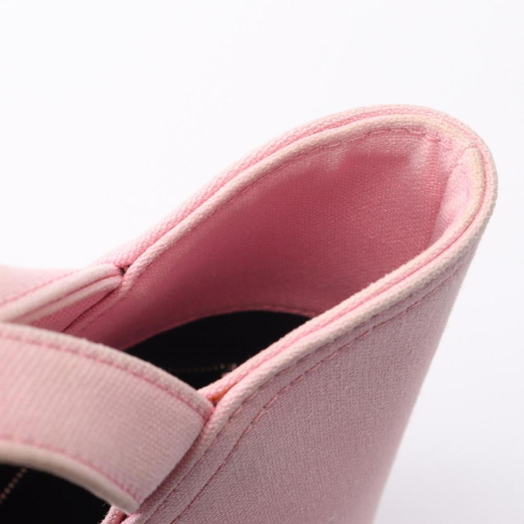 Used BALENCIAGA Wave XS 2WAY Handbag canvas Pink Used Women