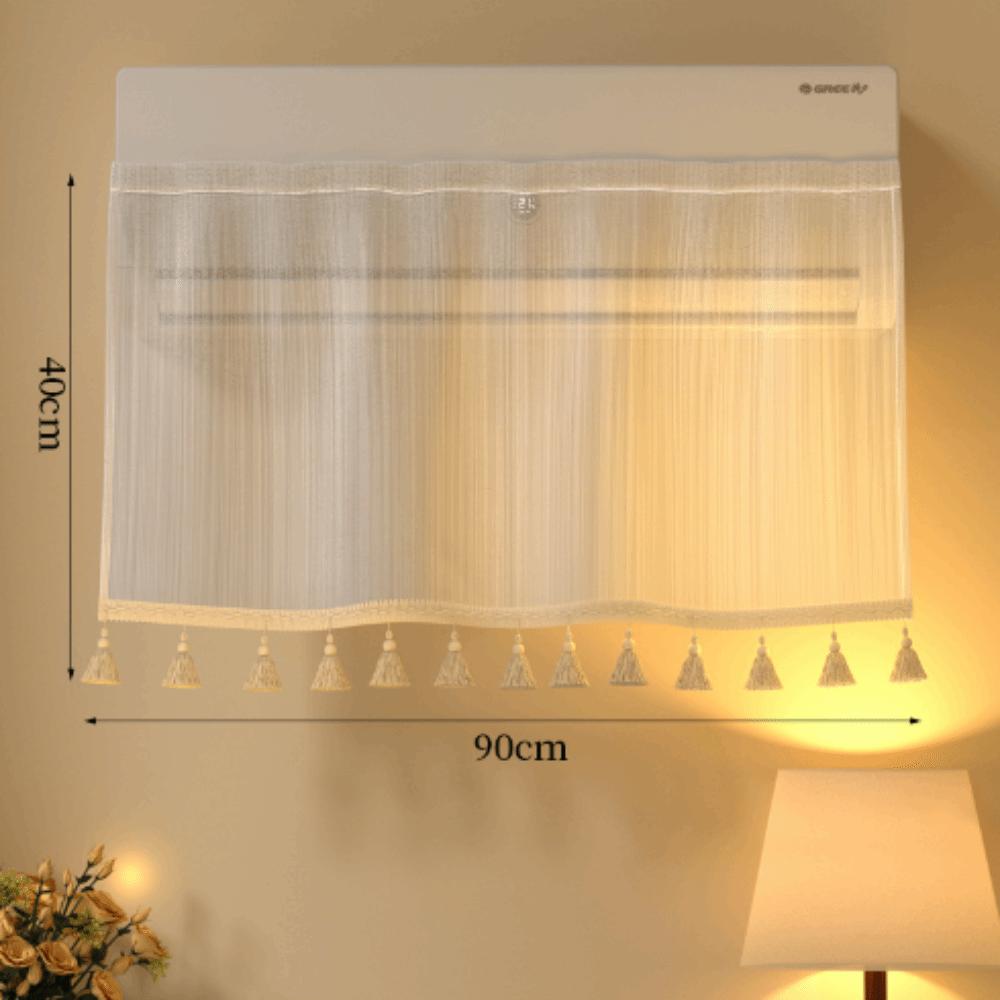 Washable Air Conditioner Windshield Curtain Air Conditioner Dustproof Curtain Indoor Decoration
