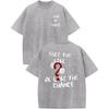 BeWithYou Oversized Graphic Tshirt for Men Vintage Inspirational Letter Print Tees Casual Acid Wash Retro Streetwear Tops