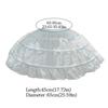 JK Petticoat 45cm Crinoline Skirt Fashion Flower Dress Accessories