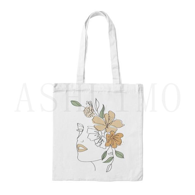 

Bolsos Mujer 2022 Tendecia, сумки для растений и людей, холщовая сумка, большая вместительная женская сумка-шопер, сумка для девочек, сумки на плечо 34*42cm