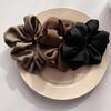Soft Satin Hair Scrunchies, Simple Style Hair Ties Ponytail Holders for Women, Gentle Hair Rope Accessories