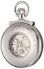 Charles Hubert Men's Skeleton Pocket Watch 3903-W