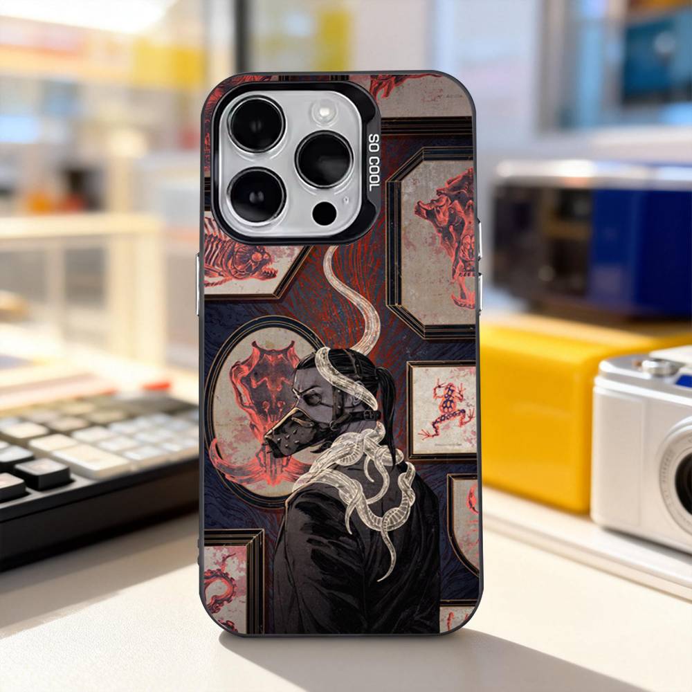 Funny Yakuza 0 Game Phone Case For iPhone 17,16,15,14,13,12,11,Pro,XS,Max,Plus,Mini,SE4,E IMD Matte Black
