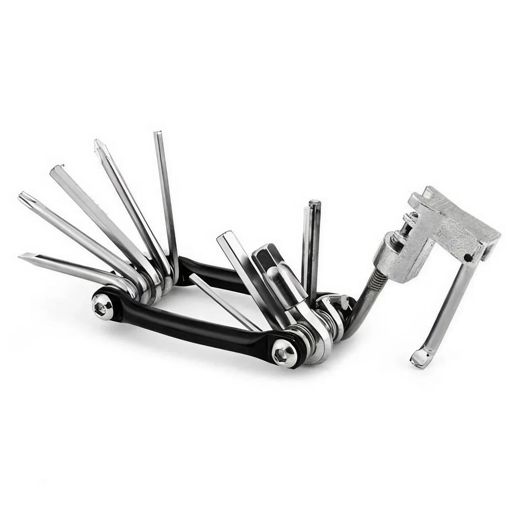 Multifunction 11 in 1 Bicycle Repair Set Bike Tool Kit Wrench Screwdriver Chain Hex Spoke Mountain Cycling Tools
