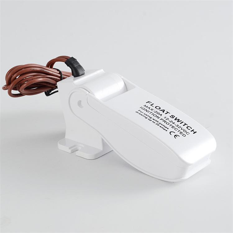 Compact Marine Bilge Pump Float Switch for Water Level Control