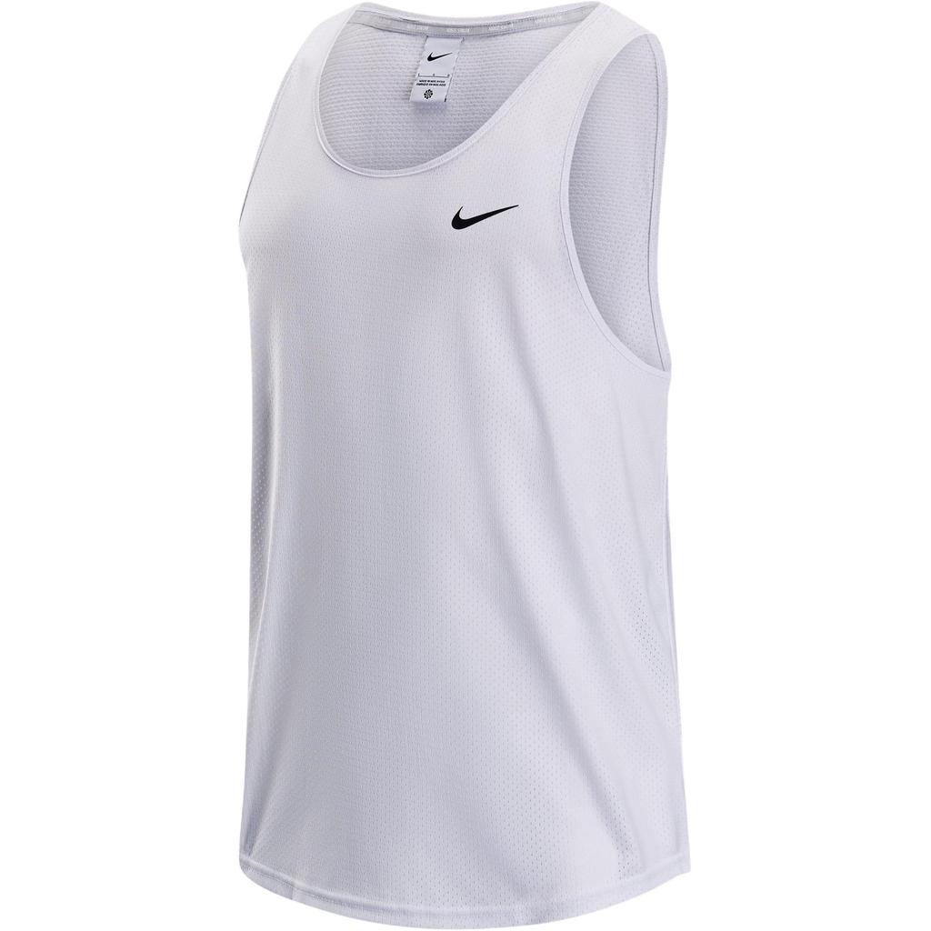 New Nike Tank Top Men's 100 White/Black HV7073-100