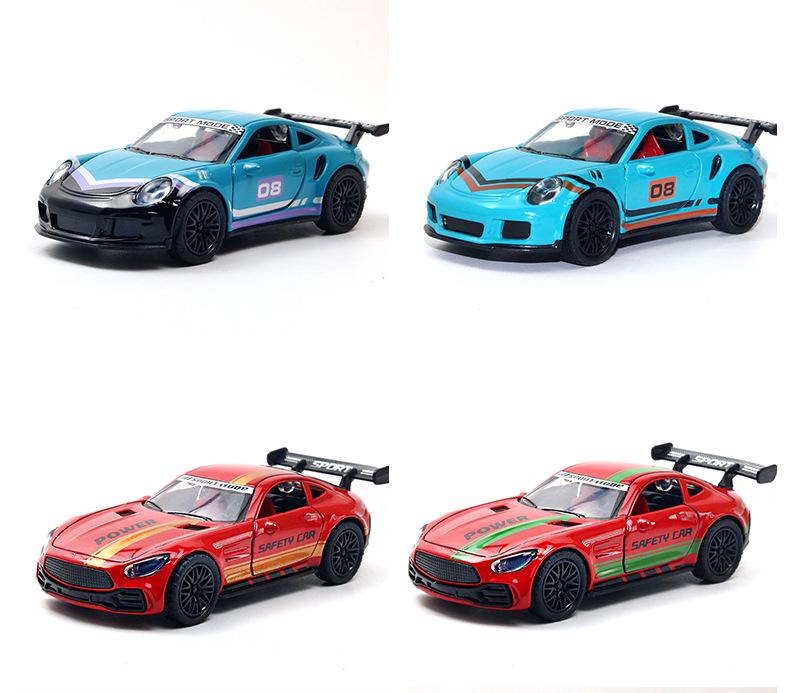 Bagged Alloy Model Sporting Car Ornament - Boys' Toy Gift