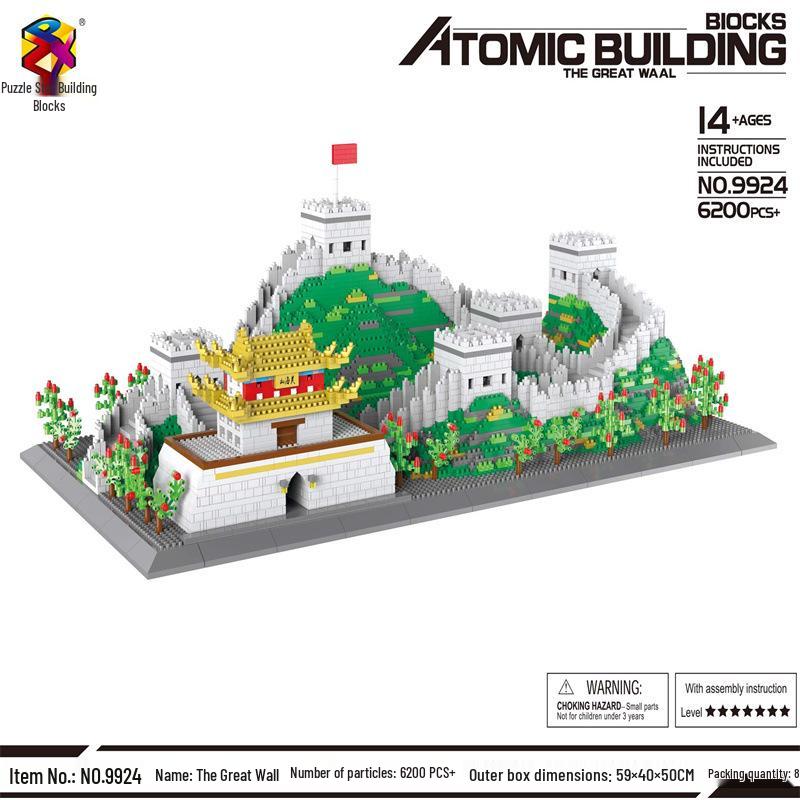 Notre Dame de Paris Architectural Model – Creative Micro Building Blocks Set for Education & Decoration.