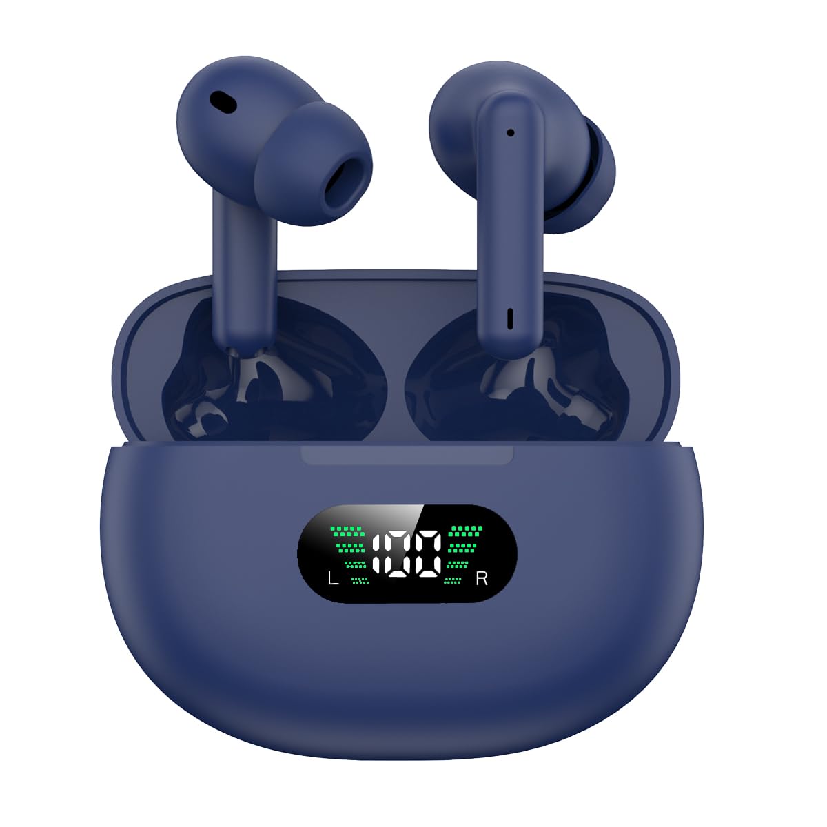 

Наушники Bluetooth наушники Беспроводные наушники 2024 года Последние Bluetooth наушники, оснащенные Carna Type Автоматическое сопряжение Мгновенное подключение Звонки