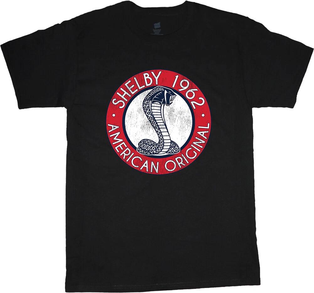 Shelby Cobra 1962 Ford Mustang T-shirt Mens Graphic Tees Gifts American Original XXXXL